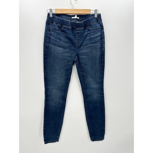 Eileen Fisher Jegging Denim Jeans Women Size Small Stretch Elastic Waist Comfort - Picture 1 of 7